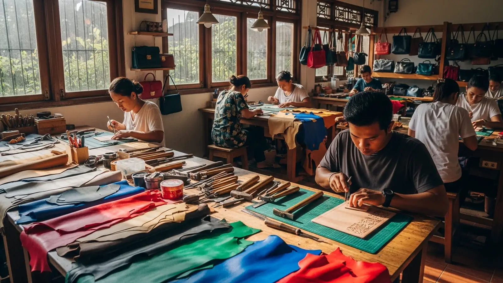 Bali Leather Handbags Export — a B2B export house